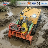 Robot de désagrémentation robuste, machine de retrait des boues sous-marines, robot de dragage télécommandé pour le nettoyage des ports et des rivières