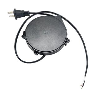 Bobine de câble <span class=keywords><strong>rétractable</strong></span> de 1,5 m, 2 conducteurs, 18 AWG, avec fiche US NEMA 1-15P vers extrémité <span class=keywords><strong>d</strong></span>énudée étamée de 5 cm, autobloquante - Product Image 5