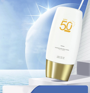 Petite bouteille en or crème solaire 50 + haute puissance visage <span class=keywords><strong>anti</strong></span>-sueur bio teinté hydratant produits de taille de voyage - Product Image 3