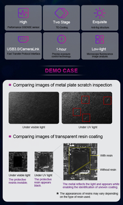 37fps 2048x2048 độ nhạy cao gsense USB 3.0 tia cực tím huỳnh quang <span class=keywords><strong>UV</strong></span> <span class=keywords><strong>Camera</strong></span> cho micro khuyết tật - Product Image 3