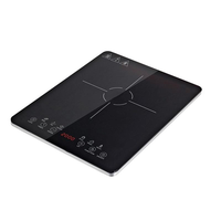 Table de cuisson à induction de haute qualité EMC 2200W plaque de cuisson à induction en verre cristal Ultra mince cuisine intelligente cuisinière à induction unique