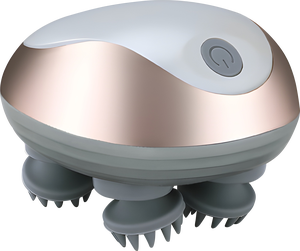 Nuevo diseño de cuidado de la salud, masajeador eléctrico de cabeza y cuero cabelludo para Mini masajeador de mano para cabeza, cuello, brazo y cintura - Product Image 2