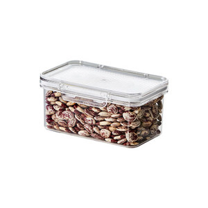 New Hot Items Airtight Plastic Organizer Refrigerator Storage Box Clear Food Storage Bins