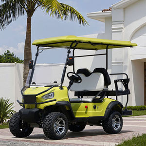 Voiturette de golf électrique personnalisée à 4 places avec batterie au lithium, certifiée CE pour les routes non publiques - Product Image 1