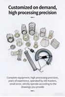 Boutons de commande tactiles en spirale personnalisés en acier à ressort pour équipement électronique, utilisation industrielle, haute qualité, pour droitiers/gauchers