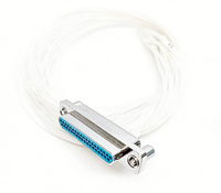 Connecteur électrique miniature rectangulaire CYXS J30J-37TJL 37 broches haute précision 3A 37m, résistance de contact, en acier inoxydable
