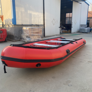 เรือยาง Zodiac ขนาดใหญ่ 6 เมตร ทำจาก PVC หนา 1.2 มม. สำหรับพายเรือ ตกปลา และใช้เป็นเรือชูชีพ - Product Image 4