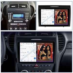 Système multimédia Android 14 120W X 6CH Série Katana pour Mercedes-Benz Classe <span class=keywords><strong>SLK</strong></span> 2004 - 2011, écran 9,5 pouces, lecteur DVD, navigation - Product Image 2