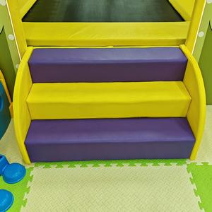 <span class=keywords><strong>Escalera</strong></span> <span class=keywords><strong>de</strong></span> Interior Rectangular Anticolisión <span class=keywords><strong>de</strong></span> Dos Colores, Accesorios para Escalar, Diseño Personalizado <span class=keywords><strong>de</strong></span> Castillo Infantil - Product Image 6
