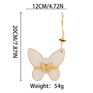 Paneles Decorativos de Madera Ecológicos con Diseño de Mariposas Colgantes en <span class=keywords><strong>3D</strong></span> para Decoración de Interiores y Jardines - Product Image 2