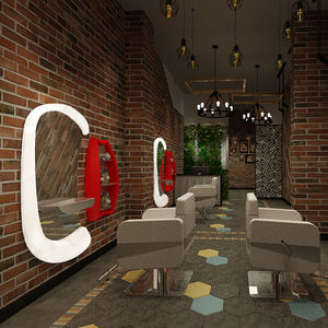 Miroir de station de salon éclairé, équipement de lavabo, style moderne, avec miroir pour station - Product Image 4