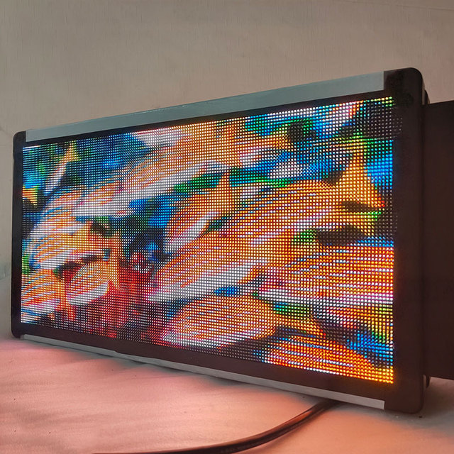 P10 Outdoor Double Side Led Sign Programmable Led Display Board Scrolling Screen Moving Message Support Images & Video