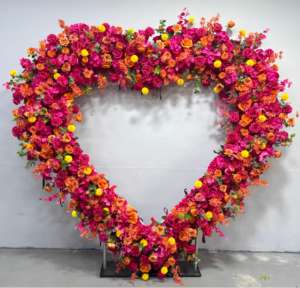 Цветочная арка в форме сердца для свадеб, Рождества, Нового года и Дня святого Валентина - Product Image 3