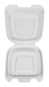 Manufacturer Mfpp Hinged Take-Away Containers Disposable Food Containers for Restaurants and Takeout Degradable for Camping - Product Image 3