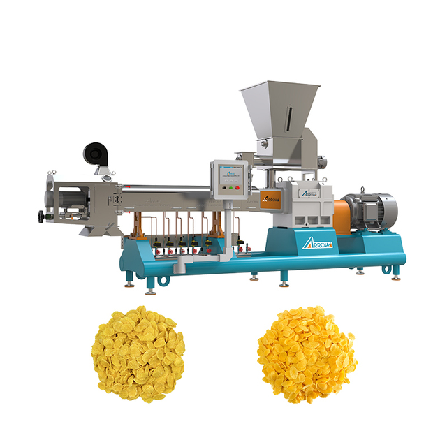 Breakfast Cereals Corn Flakes Production System Breakfast Cereals Production Line and Making Machine
