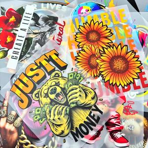 Adesivi Termotrasferibili DTF Personalizzati <span class=keywords><strong>per</strong></span> <span class=keywords><strong>Magliette</strong></span>, Pronti <span class=keywords><strong>per</strong></span> la Stampa a Caldo su Tessuti - Product Image 3