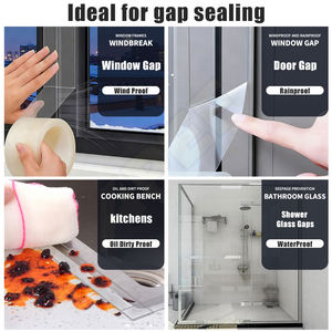 Ruban transparent fin anti-moisissure pour l'étanchéité invisible des joints (fenêtre/portes) - Product Image 2