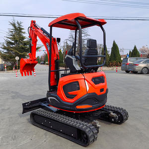 Gran oferta de excavadora, motor de 2,5 toneladas, excavadora EPA, excavadoras pequeñas de granja, precios de 1 tonelada y 2 toneladas, Mini excavadora sobre orugas - Product Image 2