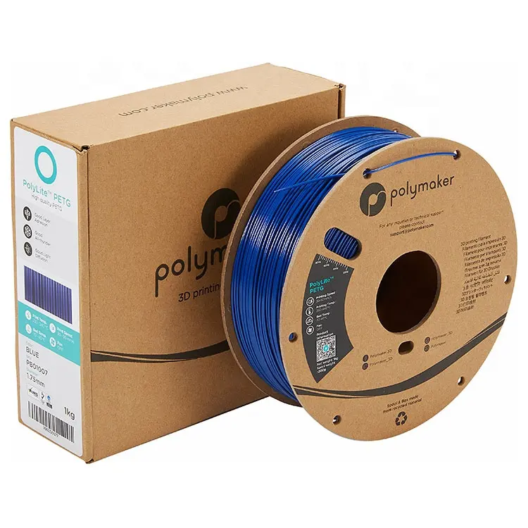 High Quality Custom Lighting Fixtures 1kg / 1.75mm / 2.85mm Polymaker PolyLite 3D Printer PETG Filament