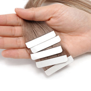 Extensiones de <span class=keywords><strong>Cabello</strong></span> Humano con Cinta Invisible, Doble Trama, 7 Estrellas, Remy Virgen, Balayage Rubio, Cutícula Alineada - Product Image 3