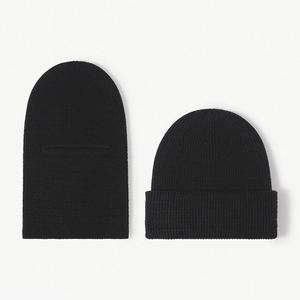 Gorro de Punto Grueso y Cálido para Otoño e Invierno, Unisex, sin Borde, de Lana - Product Image 6