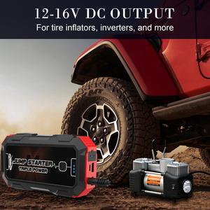 Démarreur de secours haute performance 3000A 4000A 12V 20000mAh, <span class=keywords><strong>booster</strong></span> de batterie portable avec lampe torche LED et protection anti-étincelles pour voiture - Product Image 5