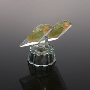 CJ-Wholesale Muslim Islamic Wedding Souvenir Religious Gifts Crystal Bible <strong>Book</strong> with LED Base - Product Image 2