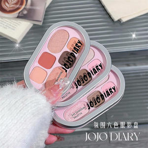 พาเลทอายแชโดว์ 6 สี <span class=keywords><strong>JOJO</strong></span> DIARY เนื้อมุกและแมท กันน้ำ ติดทนนาน แต่งหน้าเบาๆ พิเศษ - Product Image 4