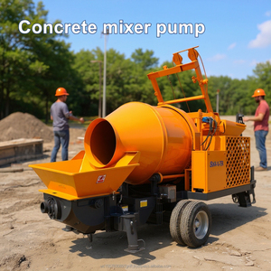 Bomba Mezcladora de Concreto Triciclo JBS40 C3 Diésel, Precio de Mezcladora de Concreto con Bomba JBT15, Mini Bomba Mezcladora de Concreto Móvil - Product Image 3