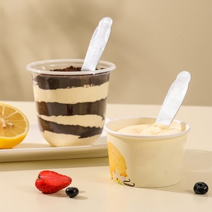 Ensemble créatif de fourchettes et cuillères en forme de pingouin pour enfants, ensemble de cuillères et fourchettes à manche court pour salade, crème glacée, dessert - Product Image 5