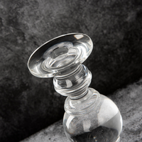 Candélabre en cristal K9 de style colonne romaine classique pour la décoration de table de banquet formel