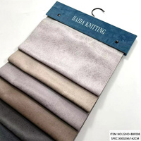 Lüks Estetik %100 Polyester Bronz Kabartmalı Fırçalanmış Örme Kanepe Kumaşı Su Geçirmez Ev Tekstili Araba Çantası Zarif Yumuşak