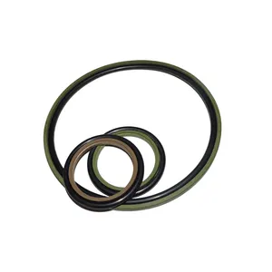 PTFE Glyd ring and o ring seal to extend O ring performance