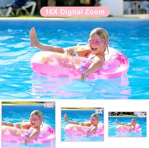 กล้องดิจิตอล 4K FHD ขนาดกะทัดรัด 44MP ซูม 16 เท่า พกพาสะดวก เหมาะสำหรับวีล็อกกิ้ง สำหรับเด็ก นักเรียน ผู้เริ่มต้น ความละเอียดสูง บันทึกภาพคมชัดระดับ 4K - Product Image 5