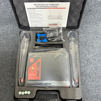 Mikrofon Nirkabel URX9900 Satu-ke-dua untuk Rumah Tangga, U-band Infrared FM, Khusus Perdagangan Luar Negeri, Bentuk Hati