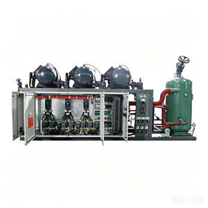 Unité de refroidissement à vis à air, compresseur semi-hermétique, refroidisseur d'eau industriel, économie d'énergie, pompe à moteur à engrenages automatique - Product Image 6