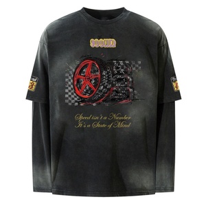 เสื้อยืดผ้าฝ้ายสองชั้นแขนยาวซักได้ตามต้องการ - Product Image 1