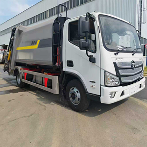 Camión Compactador de Basura FOTON 4X2 de 8m en Oferta, Transmisión Manual, Motor Diésel Euro 6, Diseño a Prueba de Fugas de Combustible, Venta al por Menor - Product Image 1