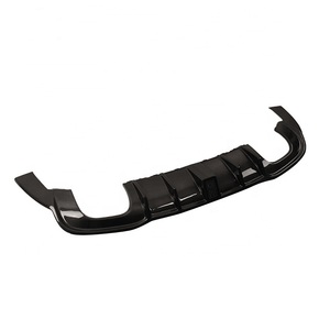 Materiale superiore in fibra di carbonio diffusore labbro paraurti posteriore con lampada a Led per Audi <span class=keywords><strong>A3</strong></span> Sline S3 Rs3 berlina 2017 -2019 - Product Image 3