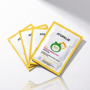 Atopalm Kids Froggy Mask Pack 5 piezas Mascarilla facial hidratante y calmante para el cuidado diario de la piel para todo tipo de piel - Product Image 1