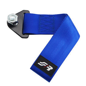 Sangle de remorquage bleue - Crochet de remorquage pour voiture, tissu Simoni Racing - Product Image 4
