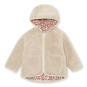 <span class=keywords><strong>Manteau</strong></span> d'hiver décontracté à capuche BKD pour bébés filles et garçons, <span class=keywords><strong>long</strong></span>, ample, en velours granulaire, imperméable, chaud, vêtements d'extérieur - Product Image 1
