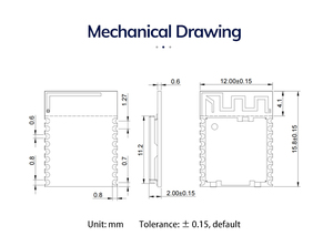 Nrf54l15 me54bs11 OEM Module: Bluetooth 6.0, 2.4GHz RF BLE với lưới không dây | Chủ Đề & vấn đề hỗ trợ - Product Image 5