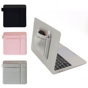 Porte-souris fin en Lycra pour ordinateur portable, sacs de rangement pour souris de bureau, pochettes adhésives pour souris - Product Image 1