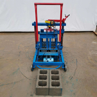 Service à l'étranger disponible, prise en charge OEM, machine de fabrication de briques de type 2-45 pour recycler les déchets plastiques en briques