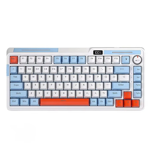 Bàn phím cơ chơi game có dây <span class=keywords><strong>USB</strong></span> 75% OEM nhà máy, tùy chỉnh 83 phím, kết nối Type-C, đèn LED, chống ghosting - Product Image 6