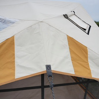 Tente de glamping gonflable de 6,6 m² pour événements en plein air, festivals, fêtes, imperméable, quatre saisons, abri en dôme d'air Oxford