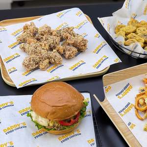 Papel para Envolver Hamburguesas Personalizado con Logotipo, Biodegradable, de Grado Alimenticio, Recubierto de PE de una Cara, Resistente a la Grasa - Product Image 3