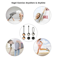 Drahtlose Fernbedienung Vaginal Tight Beckenboden trainer Weibliche Vaginal kugeln Kegel Vibrator Ball Sets