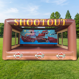 Winsun PVC <b>Material</b> CE Certified Custom Size <b>Fireproof</b> Waterproof Party Inflatable Archery Shooting Game with Balls - Product Image 1
